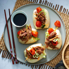 Guo Bao with Ginger and PEPPADEW® Pulled Pork